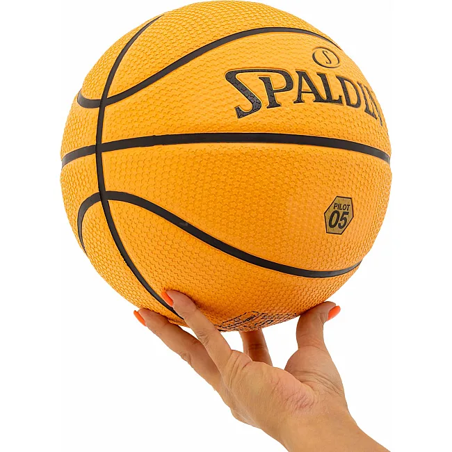 Баскетбольный мяч
 резиновый SPALDING 85011Y
 7 (Бежевый)