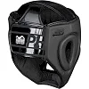 Боксерський шолом Phantom APEX Cage Black (капа в подарунок)
