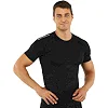 Футболка компрессионная с коротким рукавом мужская JASON CO-243 (Серый)