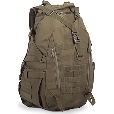 Штурмовой тактический рюкзак трехдневный SILVER KNIGHT 9386 50х30х19см 28л (Оливковый)