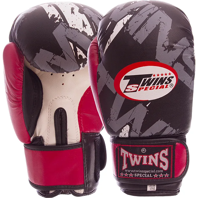 Рукавички для боксу TWINS TW-2206 (Червоний)
