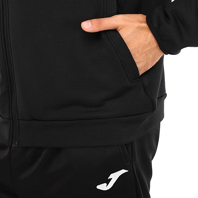 Спортивна кофта
 на блискавці з капюшоном JOMA

 MYSTIC 103757-100 (Чорний)
