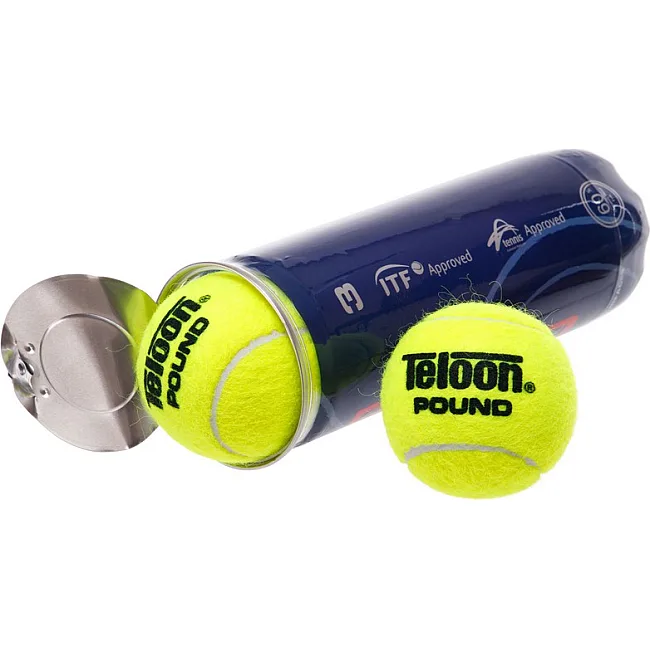Мячи для большого тенниса TELOON POUND 3шт WZT828003