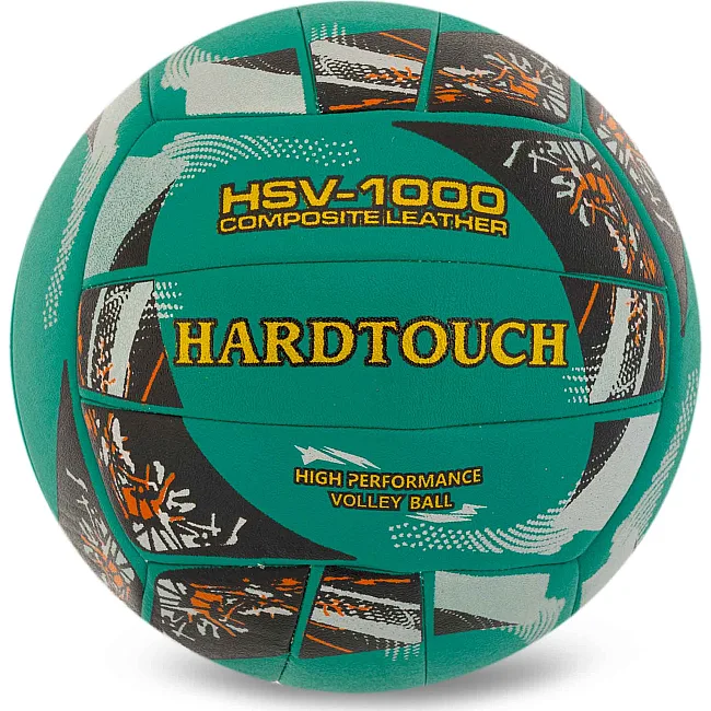Волейбольный мяч
 Comp
ite кожа
 HARD TOUCH HSV-1000 VB-4058 №5 (Красный-зеленый)