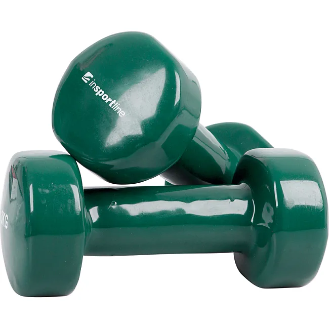 Гантели виниловые inSPORTline Smoothbell, 2 x 3 кг