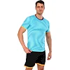 Футбольная форма
 комплект футболка и шорты LIDONG D8866 4XS-XXL (Голубой-черный)