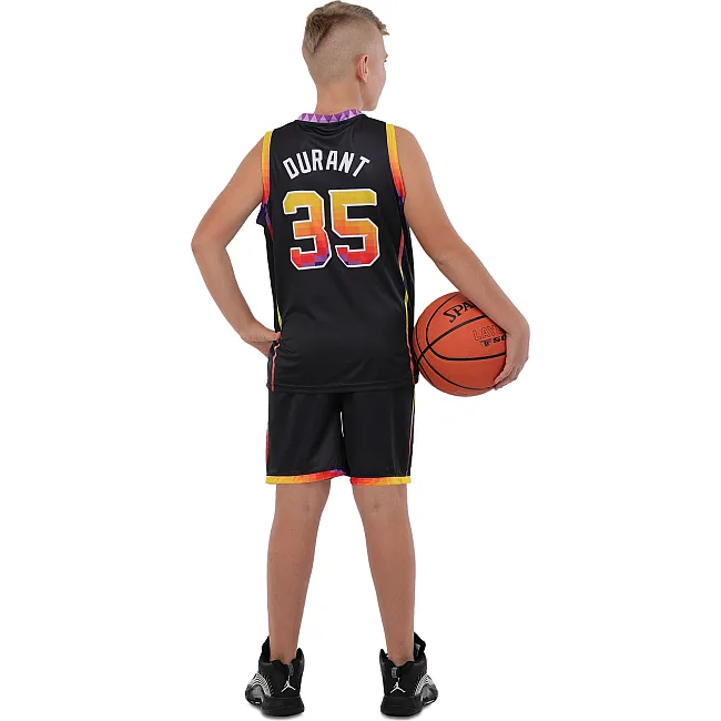 Детская баскетбольная форма
 NBA клуб Phoenix Suns 35 BA-9830 (Черный-желтый)