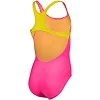 Купальник Arena KIKKO V SWIMSUIT SWIM PRO BACK фиолетовый, желтый