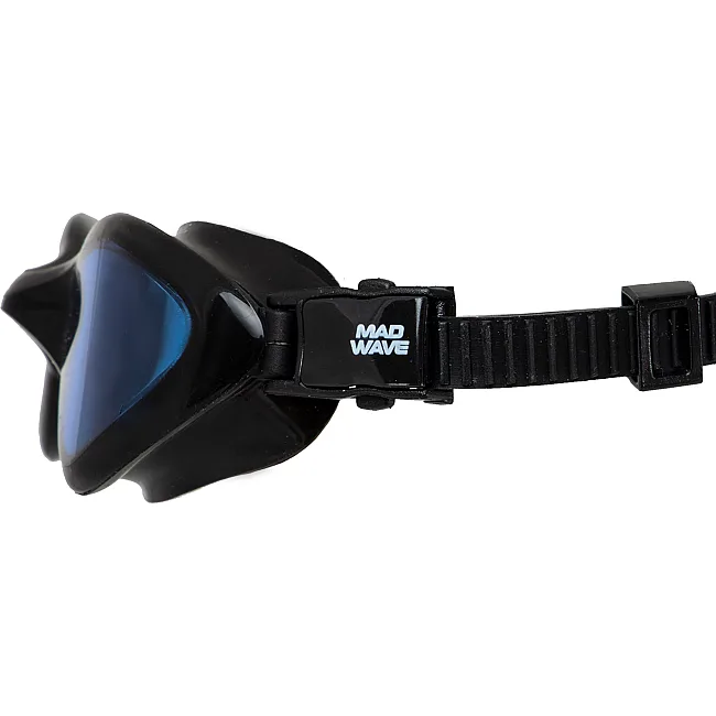 Очки для плавания взрослые MADWAVE
 RAPID TECH L M048103 (Черный)