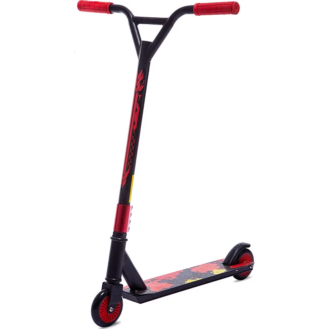 Трюковый самокат
 SP-SPORT
 Complete SK-300B (Черный-красный)