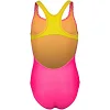 Купальник Arena KIKKO V SWIMSUIT SWIM PRO BACK фиолетовый, желтый