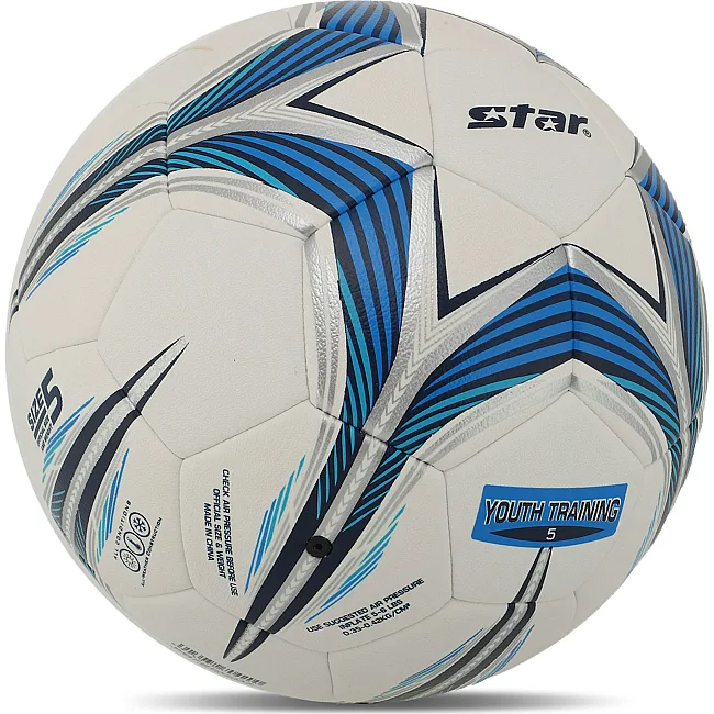 Футбольный мяч SELECT
AR YOUTH TRAINING 5 SB725C №5 PU (Белый-синий)