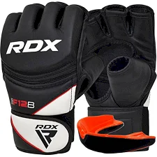 Перчатки для ММА RDX F12 Model GGRF Black (капа в комплекте)