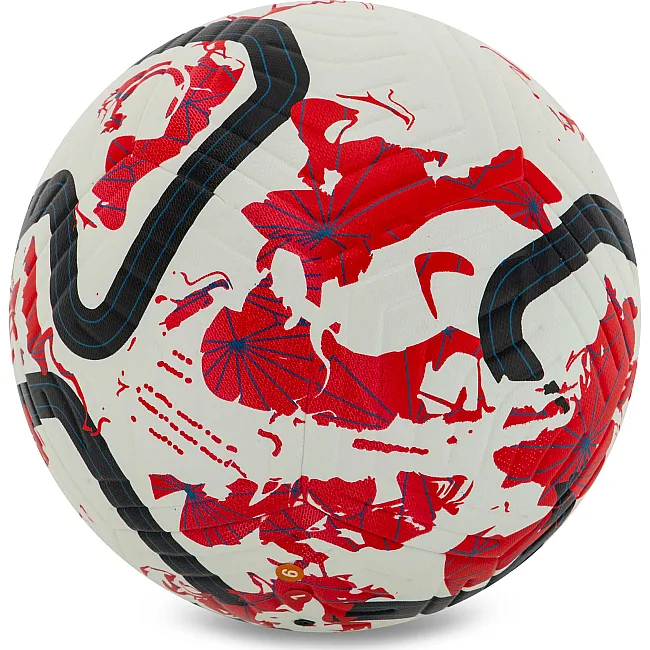 Футбольный мяч
 SP-SPORT
 FB-9823 №5 PU (Белый-красный)