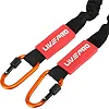 Трубчатый эспандер
 с карабином в защитном рукаве RESISTANCE TUBE LiveUp LP8401-L нагрузка высокая