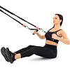 Трубчатый эспандер
 с карабином в защитном рукаве RESISTANCE TUBE LiveUp LP8401-L нагрузка высокая