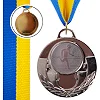 Медаль спортивная с лентой тематическая  SP-SPORT
 AIM Легкая атлетика C-4846-0078 ø5см (Бронзовый)