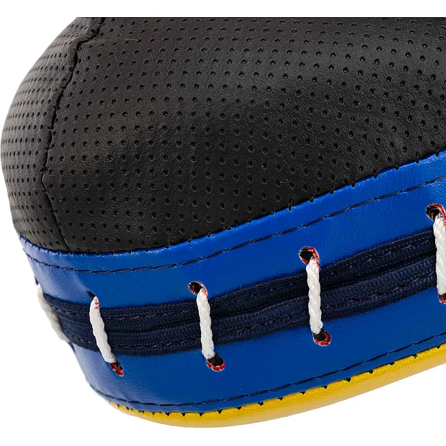 Лапа боксерская изогнутая тренировочная
 BOXER
 Элит 2013-01 23х19х4,5см 2штуки (Черный-синий)