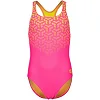 Купальник Arena KIKKO V SWIMSUIT SWIM PRO BACK фиолетовый, желтый