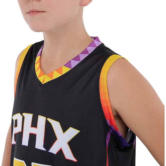 Детская баскетбольная форма
 NBA клуб Phoenix Suns 35 BA-9830 (Черный-желтый)