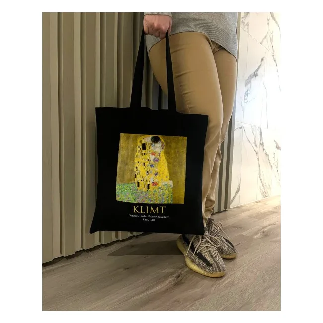Экошопер BookOpt ВК4064 KLIMT «Поцелуй» Черный