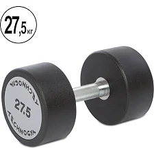 Гантель профессиональная с полиуретановым покрытием TECHNOGYM TG-1834-27_5 1шт 27,5кг
