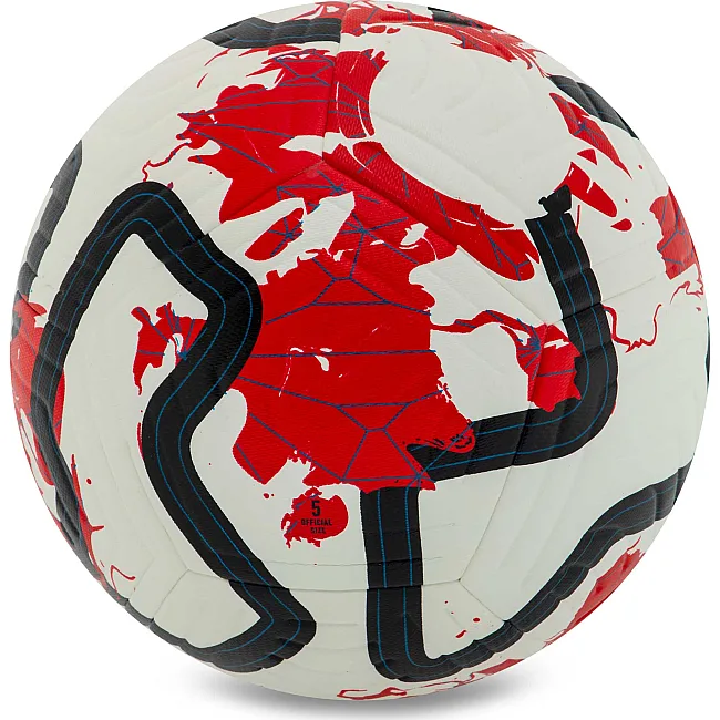 Футбольный мяч
 SP-SPORT
 FB-9823 №5 PU (Белый-красный)