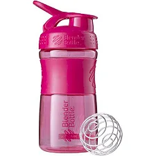 Спортивный шейкер-бутылка BLENDERBOTTLE SportMixer Flip 20oz/590ml Pink FL