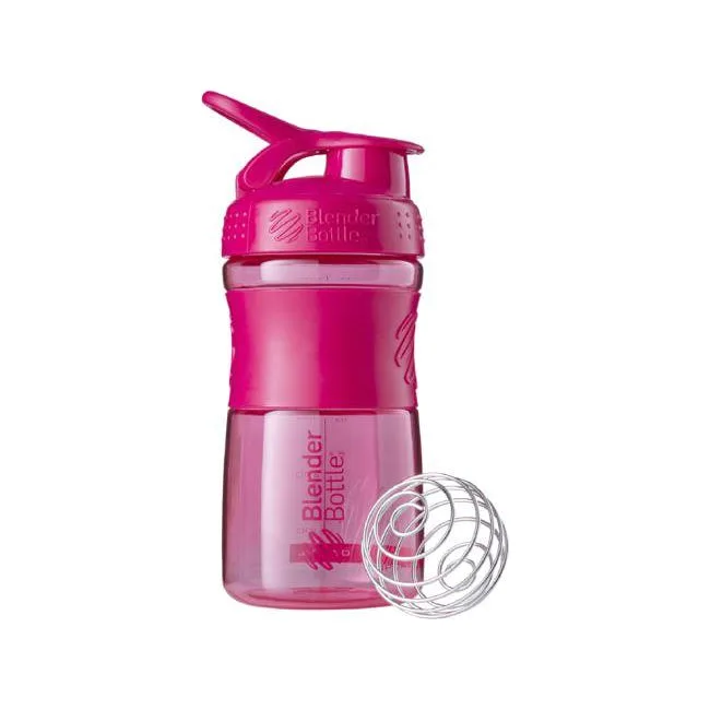 Спортивный шейкер-бутылка BLENDERBOTTLE SportMixer Flip 20oz/590ml Pink FL
