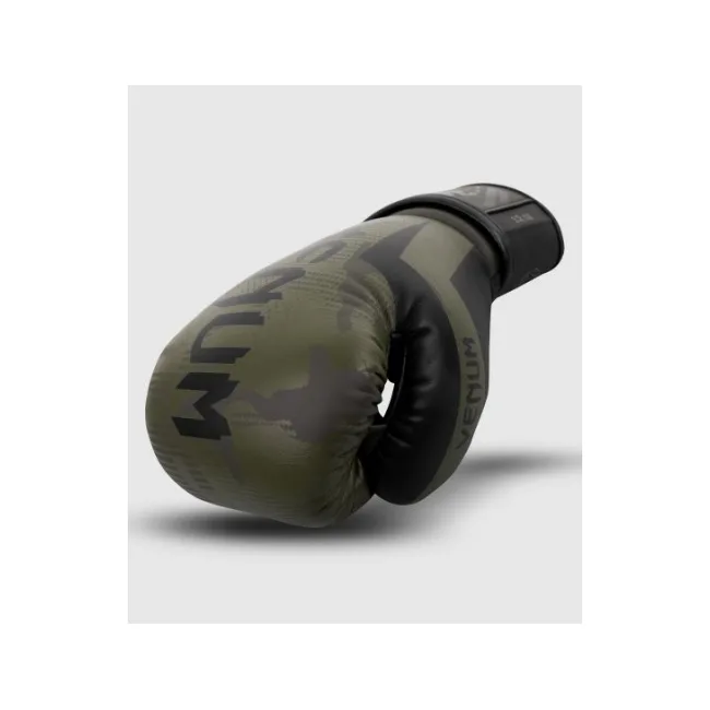 Боксерские перчатки VENUM Elite Khaki Camo