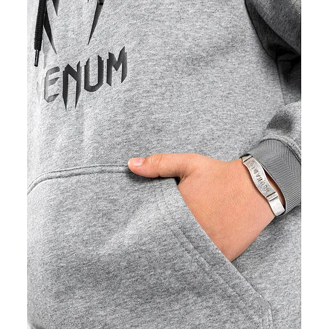 Детское худи VENUM Classic For Light Heather Grey