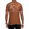 Двусторонняя футболка AFFLICTION Bad Omen A26013 Short Sleeve Rev Tee