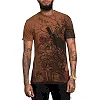 Двусторонняя футболка AFFLICTION Bad Omen A26013 Short Sleeve Rev Tee