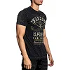 Футболка AFFLICTION CK Valor SS Tee Black Lava Wash