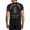 Футболка AFFLICTION CK Valor SS Tee Black Lava Wash