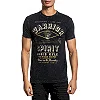 Футболка AFFLICTION CK Valor SS Tee Black Lava Wash