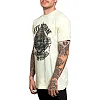 Футболка мужская AFFLICTION AC Outlaw Steel Tee Cloud Wash