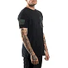 Футболка мужская AFFLICTION FD Smoke Screen Tee Black Lava Wash