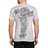 Футболка чоловіча AFFLICTION Warborn Saints Lilac Grey