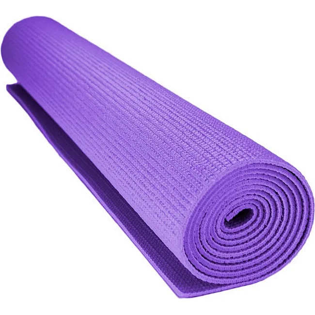 Килимок для фітнесу і йоги POWER SYSTEM PS-4014 PVC Purple (173x61x0.6)