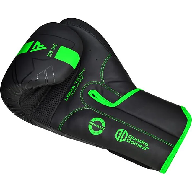 Рукавички дитячі для боксу RDX F6 Kara Green