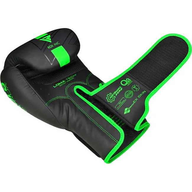 Рукавички дитячі для боксу RDX F6 Kara Green
