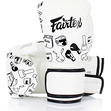 Рукавички боксу FAIRTEX BGV14W Art Collections Graffiti White