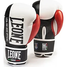 Перчатки для бокса LEONE Contender White