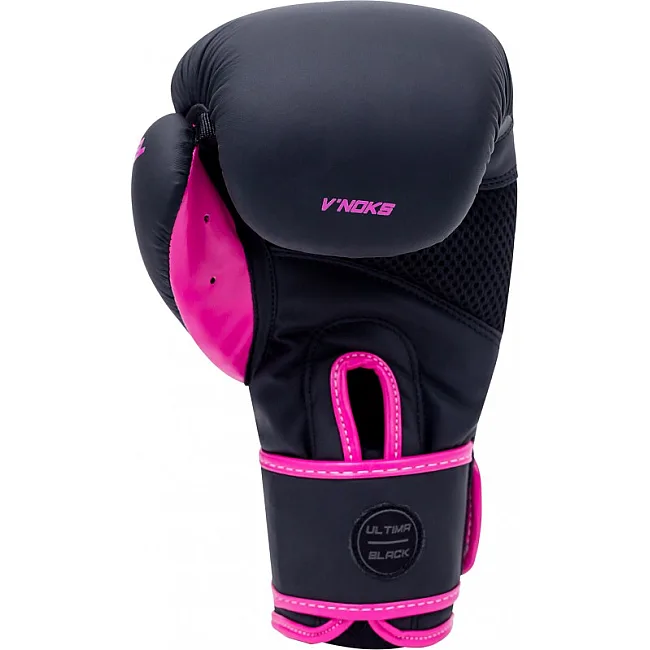 Перчатки для бокса V`NOKS Ultima Black Fuxia
