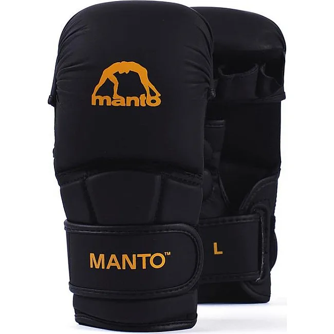 Перчатки для MMA MANTO Shooter Essential Black Orange