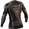 Рашгард Peresvit Immortal Silver Force Rashguard Long Sleeve Lava