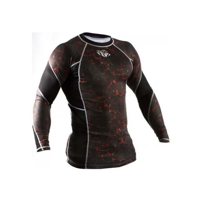 Рашгард Peresvit Immortal Silver Force Rashguard Long Sleeve Lava