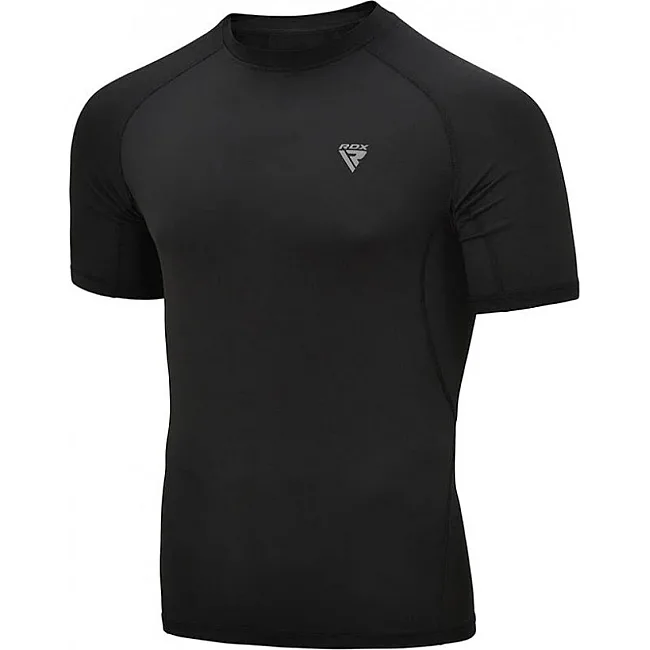 Рашгард с коротким рукавом RDX T15 Black