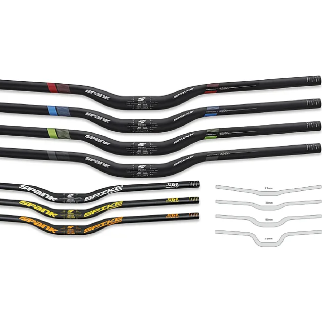 Руль на велосипед SPANK SPIKE 800 Vibrocore™, 30R Black Yellow